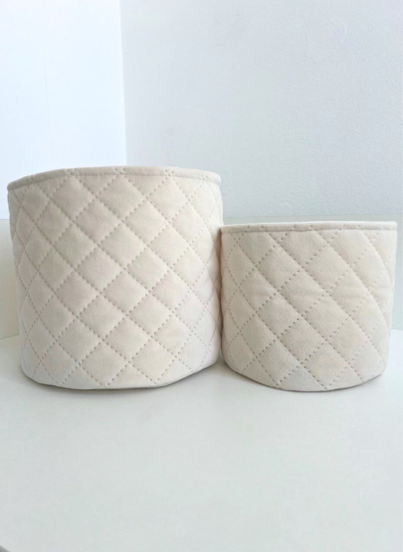 Корзинка Soft milk велюр
