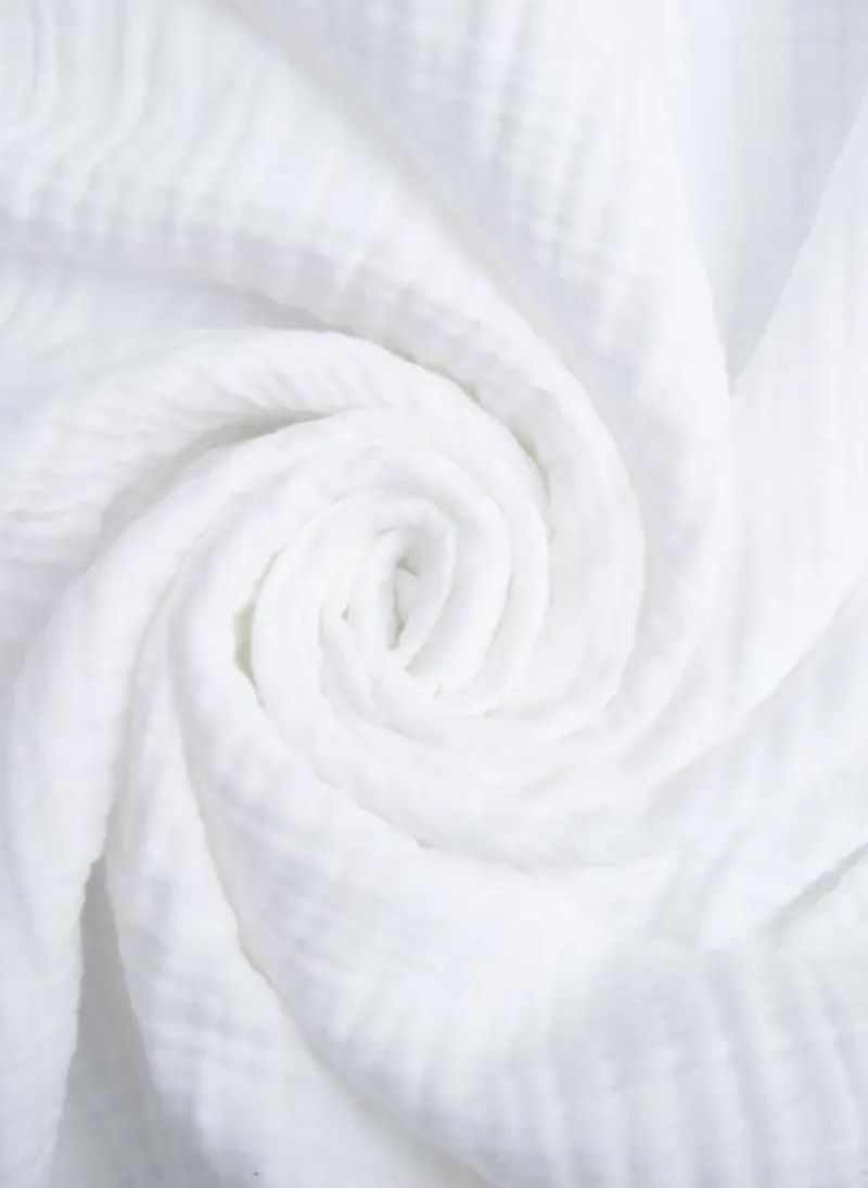 Муслинова пелюшка(покривало) "Біла " 95*135см 