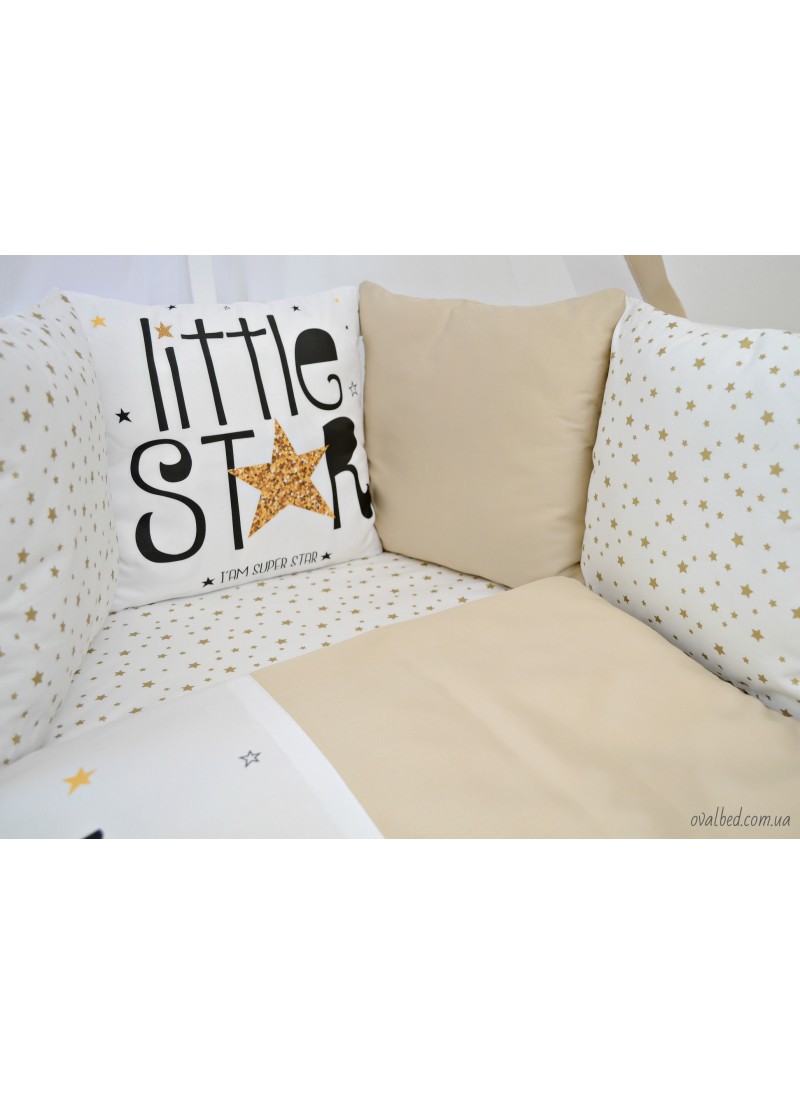 Комплект постельного белья  "Little star" сатин люкс
