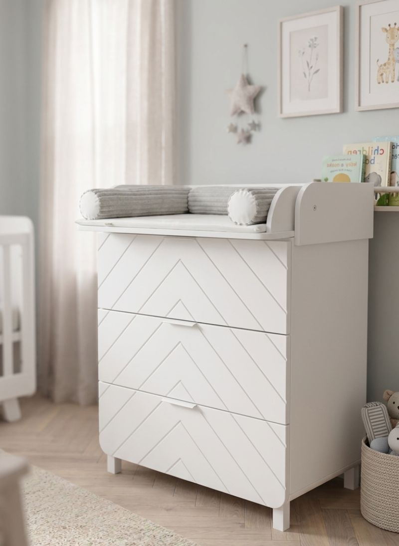 Комод-пеленатор Lines білий Комод-пеленатор Lines білий